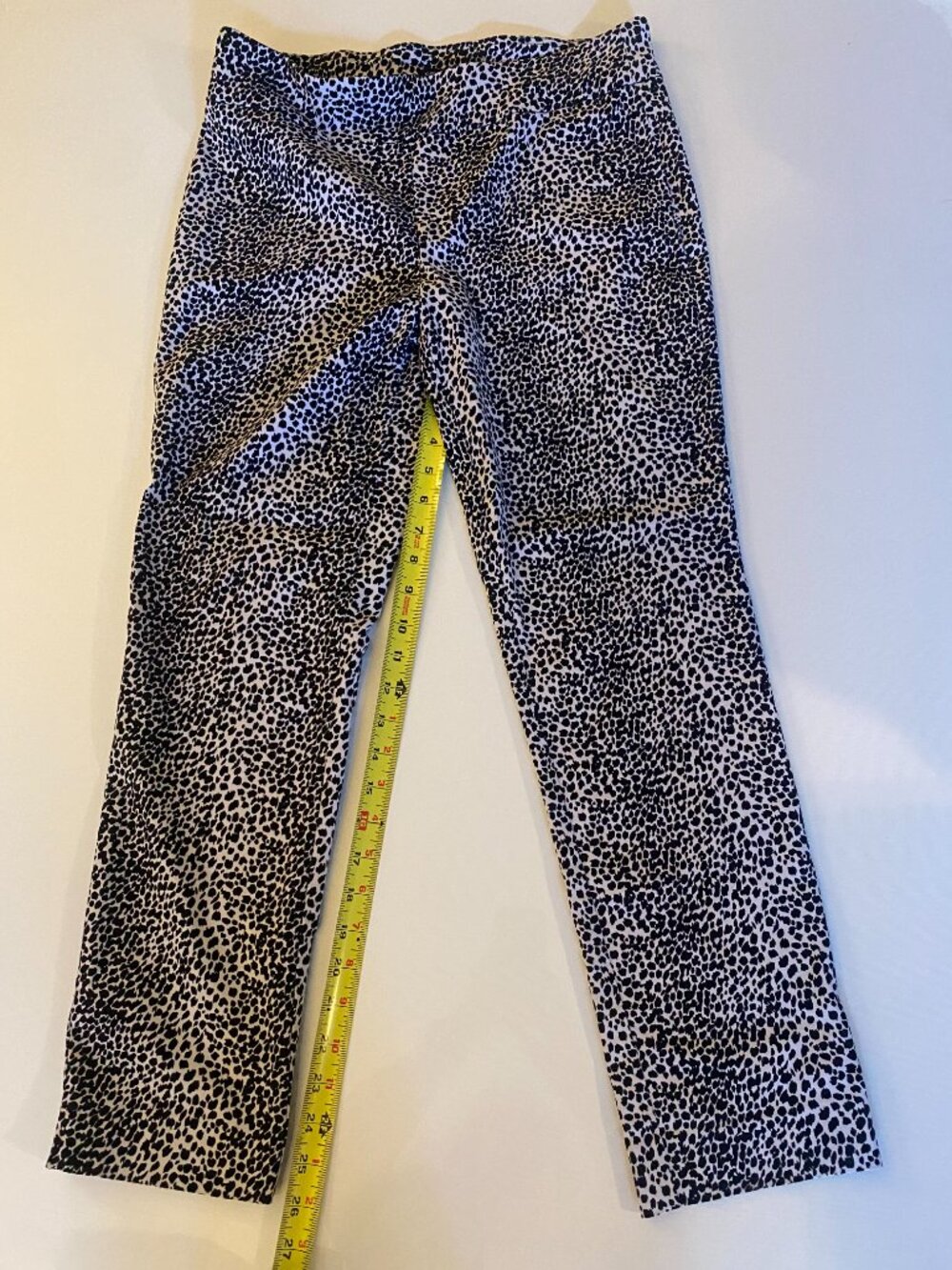 Womens Counterparts Leopard Print Stretch Pants Size 10